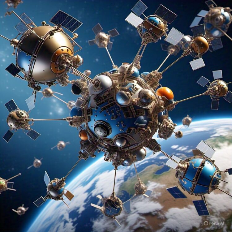 Satelit Mini Swarm Internet